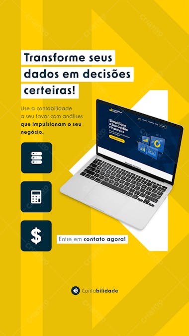 Flyer para Contabilidade PSD Editável