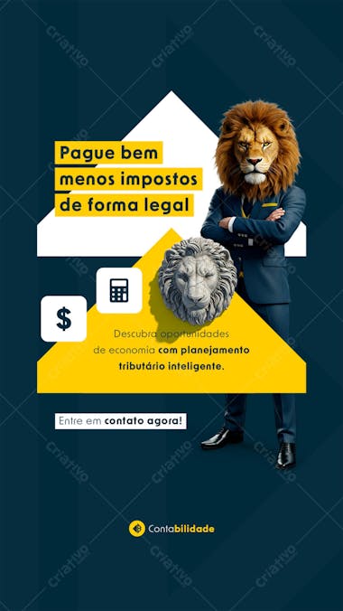Flyer para Contabilidade PSD Editável