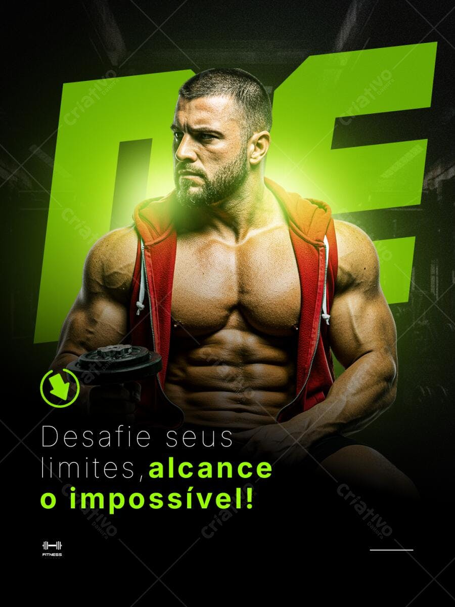 Post para Academia PSD Editável