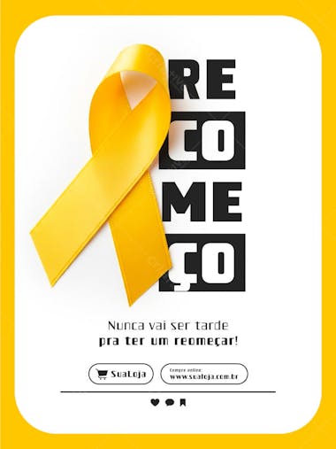 Flyer Motivação e Superação PSD Editável