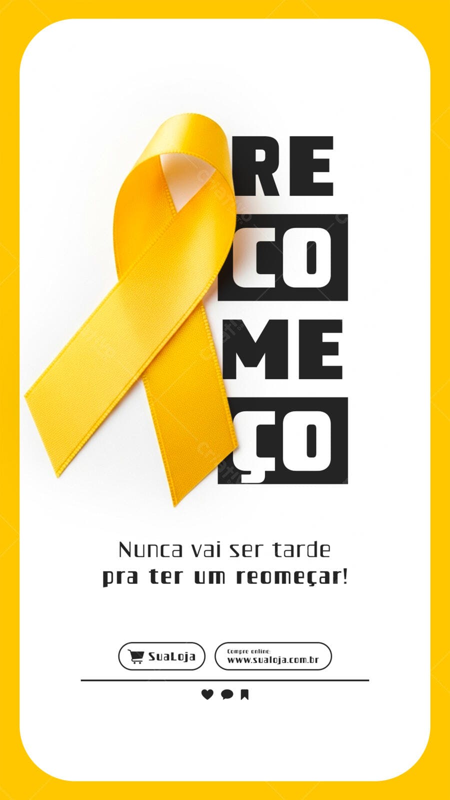 Flyer Motivação e Superação PSD Editável