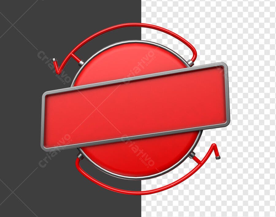Banner Promoção Vermelha PSD Editável