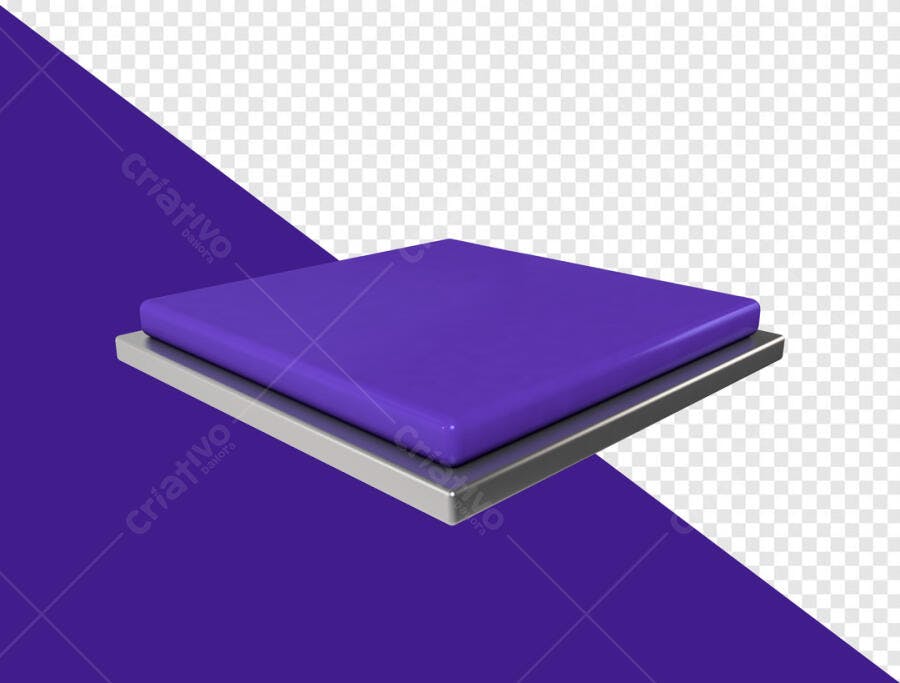 Mockup Psd para Apresentação de Produto Roxo PSD Editável