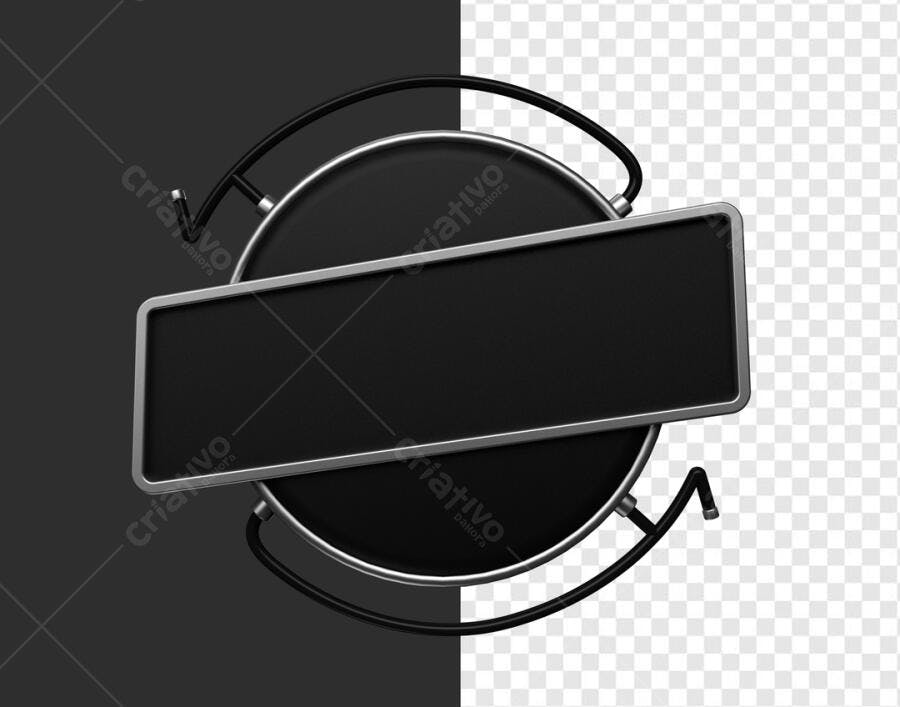 Mockup Placa Decorativa Vintage Psd Editável