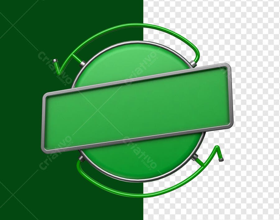 Banner Verde para Promoções PSD Editável