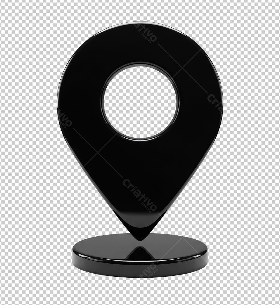 Logo Marcador de Localização PNG com fundo transparente