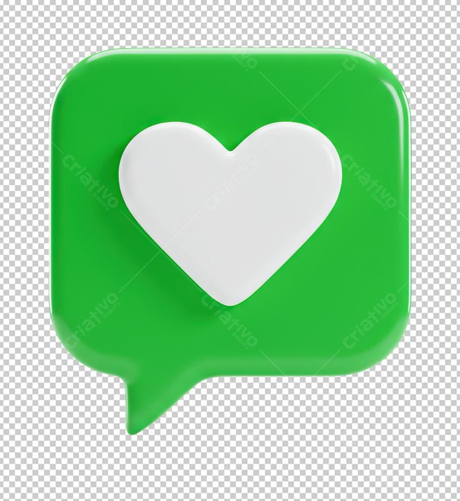 Ícone Curtida PNG com fundo transparente