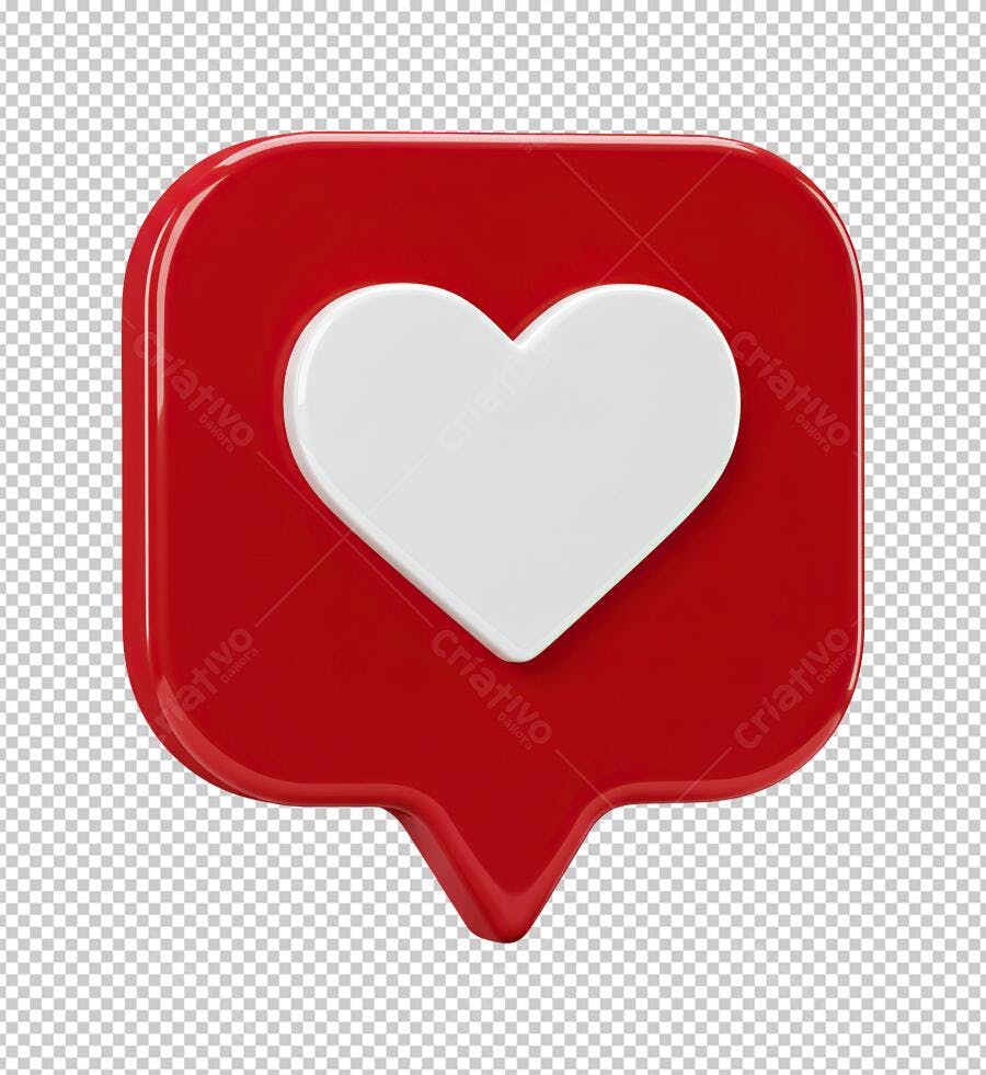 Ícone Curtida PNG com fundo transparente