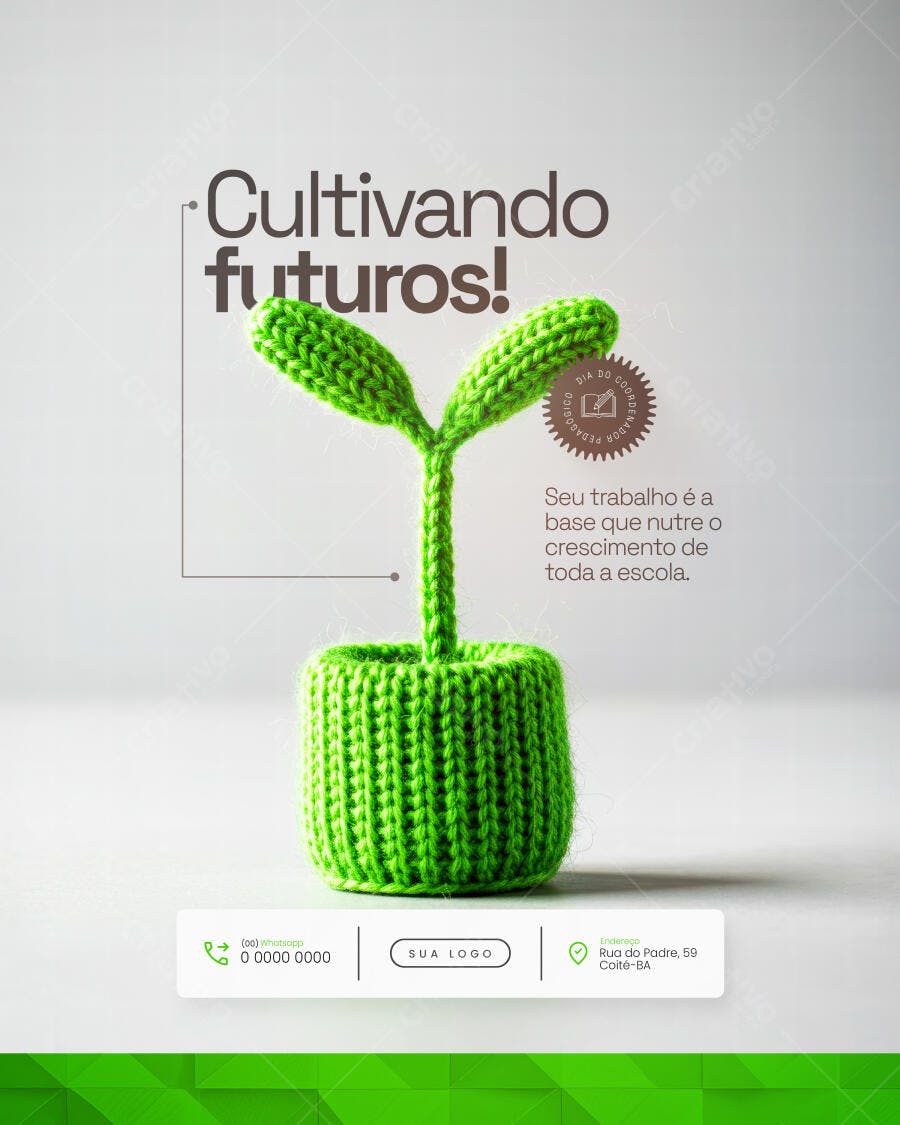 Postagem Dia do Professor PSD Editável