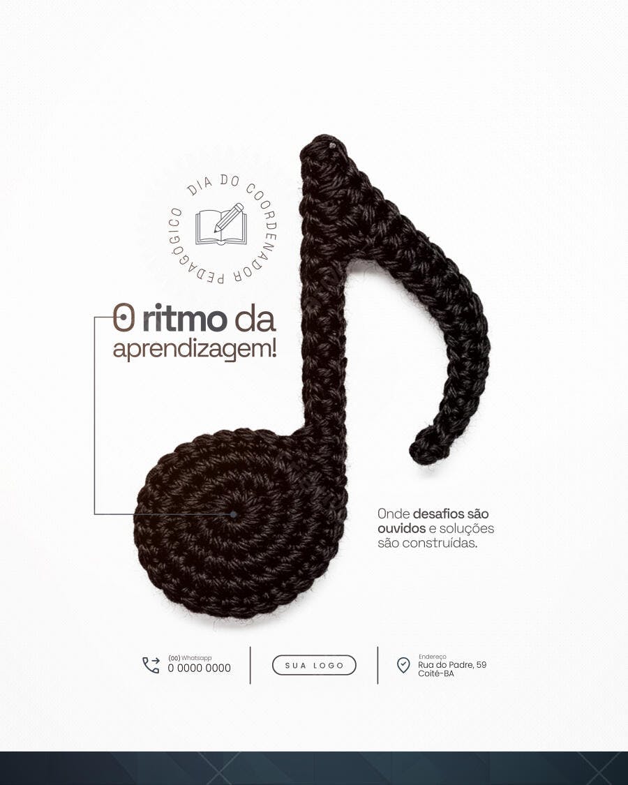 PSD para Dia do Coordenador Pedagógico Editável