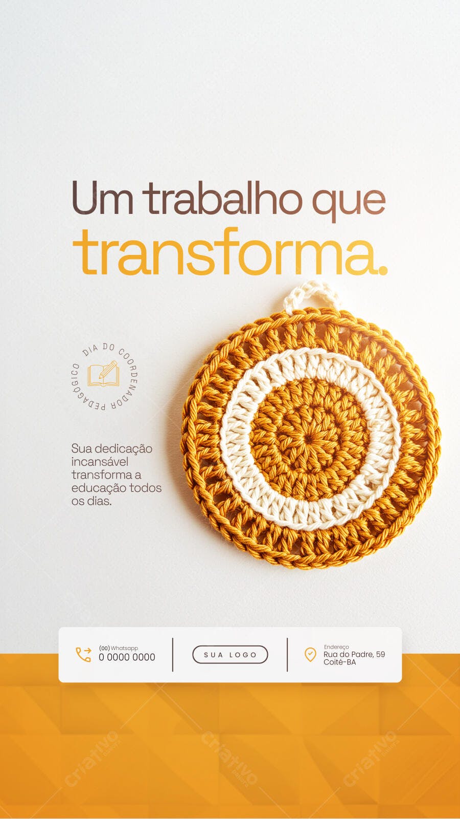 Postagem Dia do Professor PSD Editável