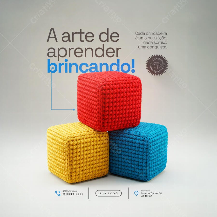 Post para Instagram Brinquedos PSD Editável