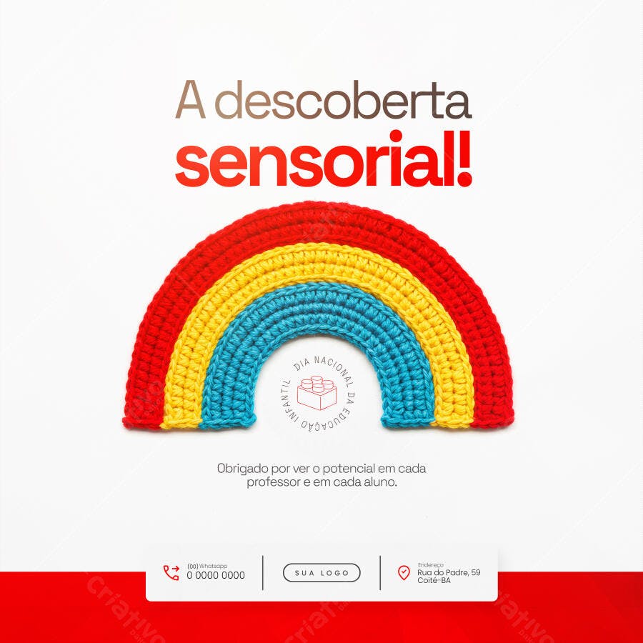 Postagem Dia da Criança PSD Editável