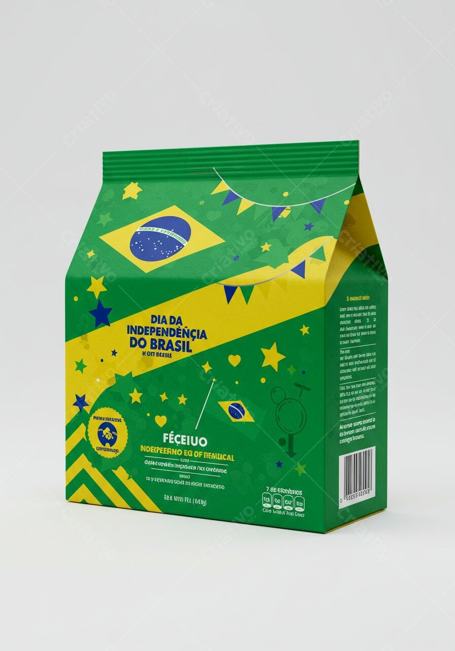 Embalagem Festa Independência Brasil