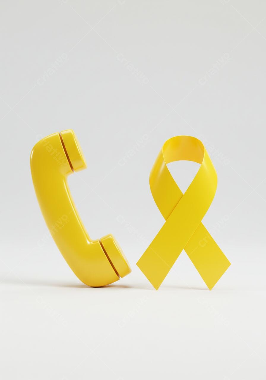 Telefone e Fita Amarela Apoio