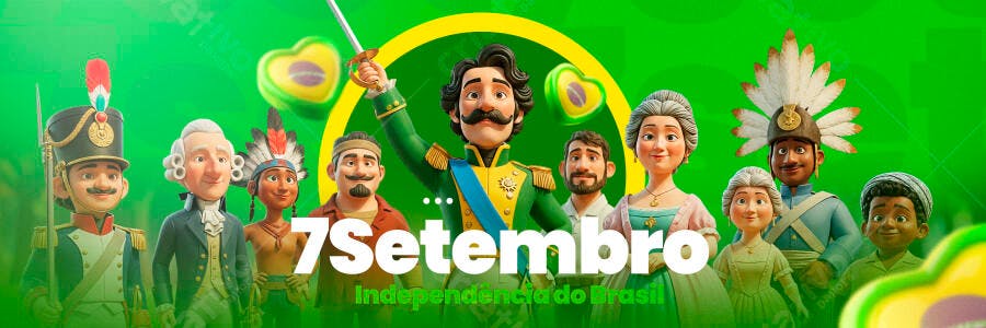 Banner 7 de Setembro PSD Editável