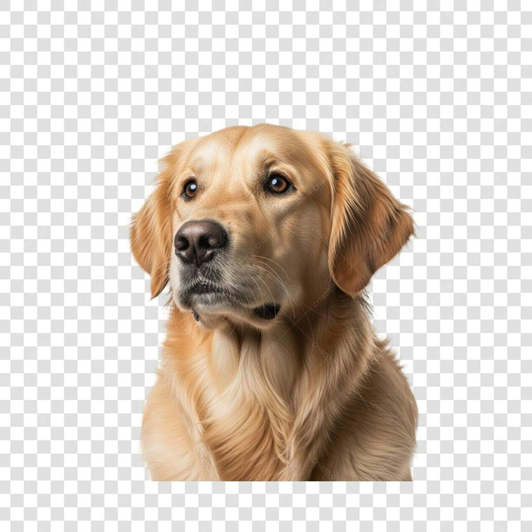 Imagem de Golden Retriever PNG com fundo transparente