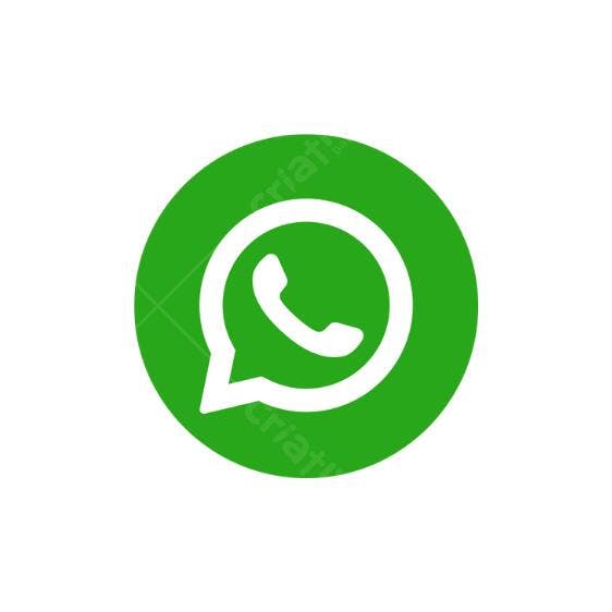 Ícone WhatsApp PNG com fundo transparente