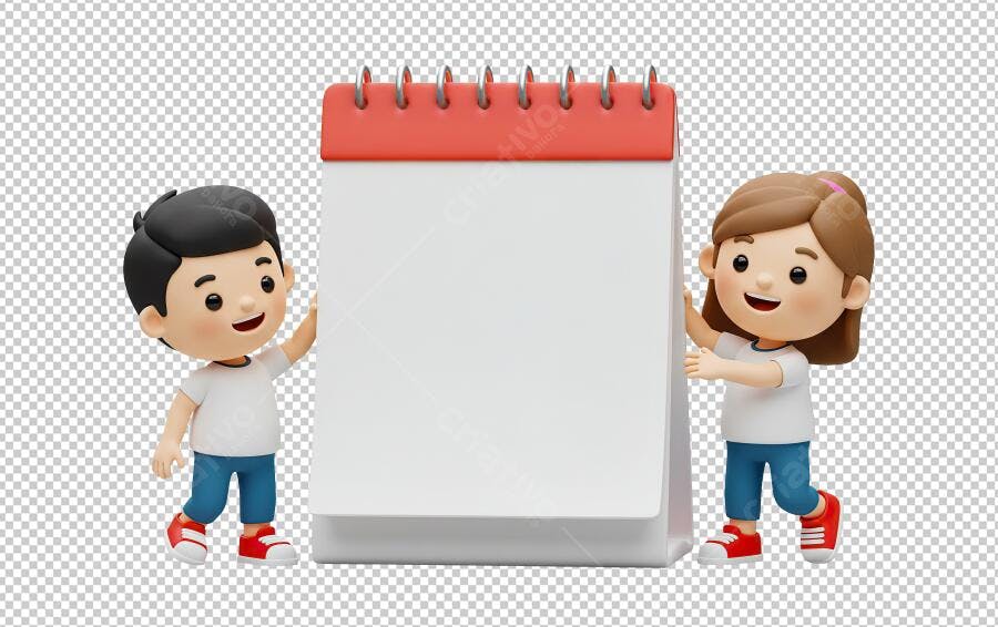 Icone Calendário Crianças PNG com fundo transparente