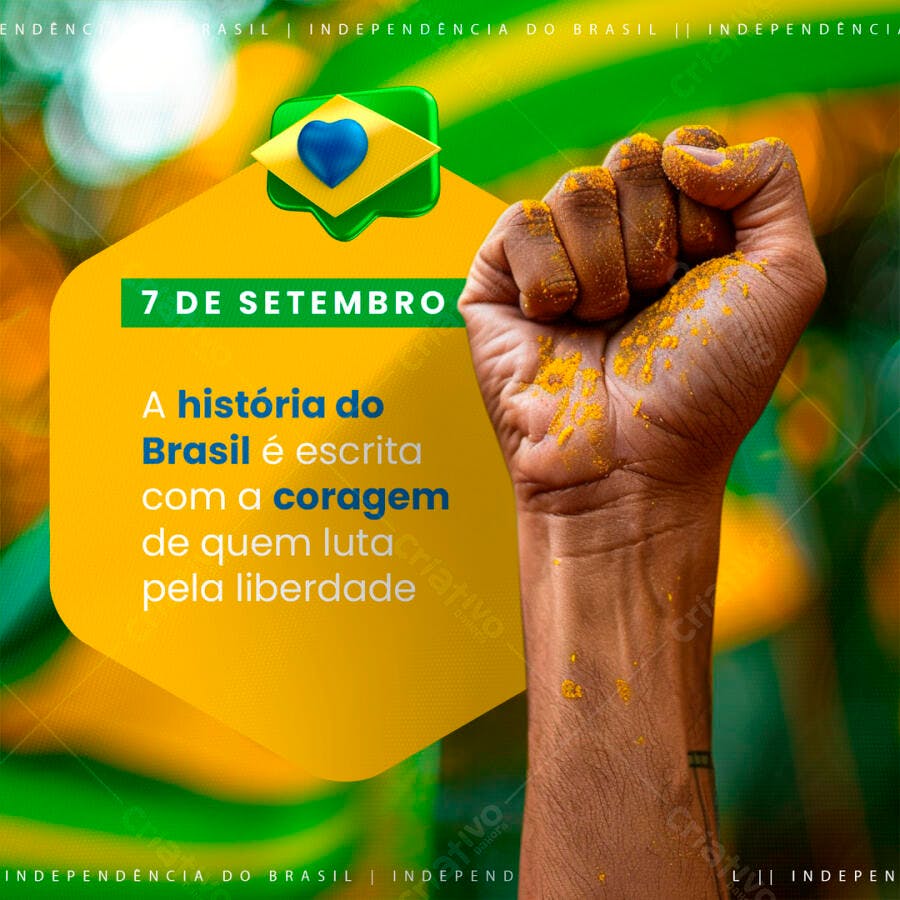 7 de setembro - independência do Brasil