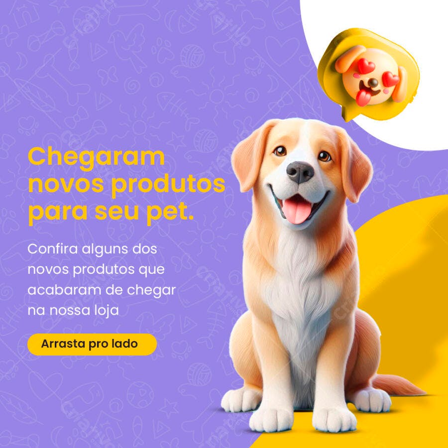 Banner Pet Shop PSD Editável