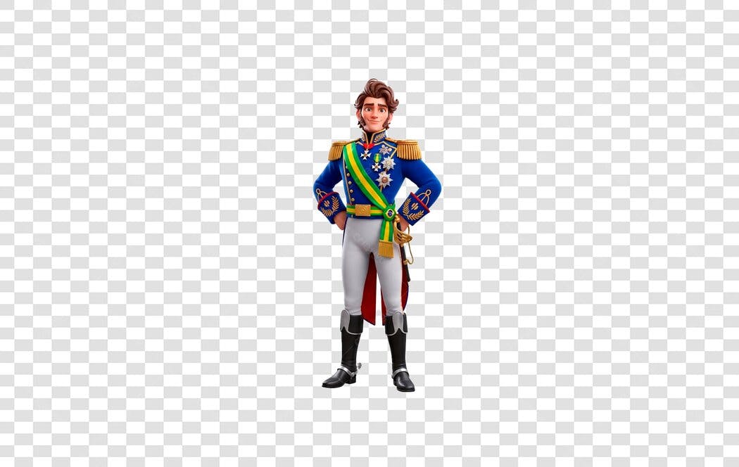 Icone Príncipe Brasileiro PNG com fundo transparente