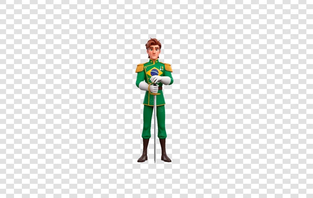 Icone Príncipe Brasileiro PNG com fundo transparente