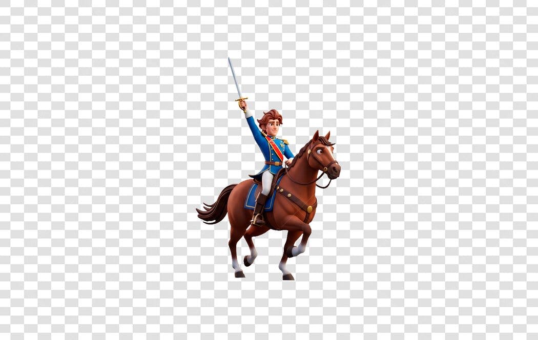 Icone Príncipe a Cavalo PNG com fundo transparente