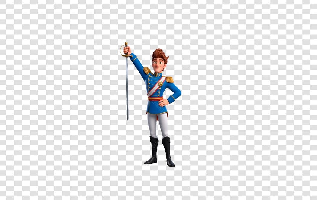Icone Príncipe Cavaleiro PNG com fundo transparente