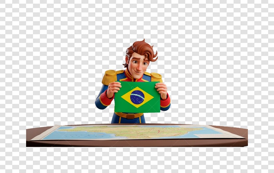 Icone 7 de Setembro PNG com fundo transparente