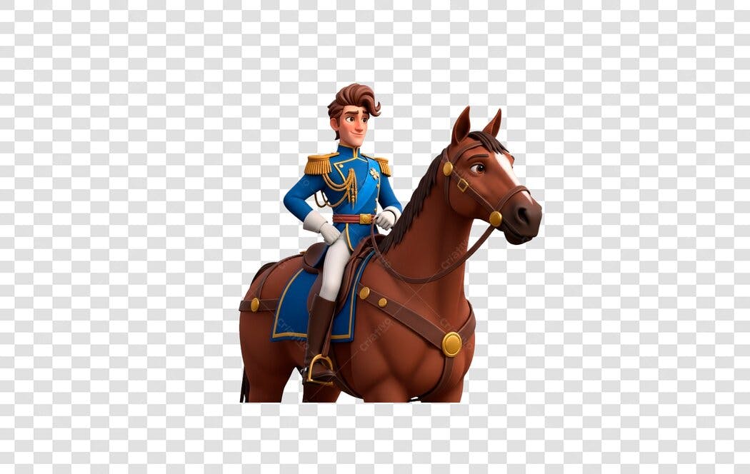 Icone Príncipe Cavaleiro PNG com fundo transparente