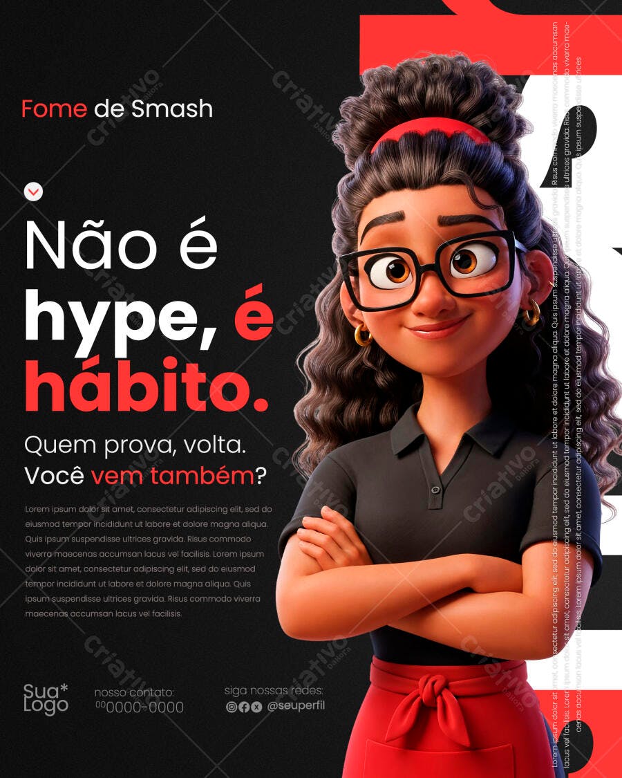 Flyer para Lançamento de Produto PSD Editável