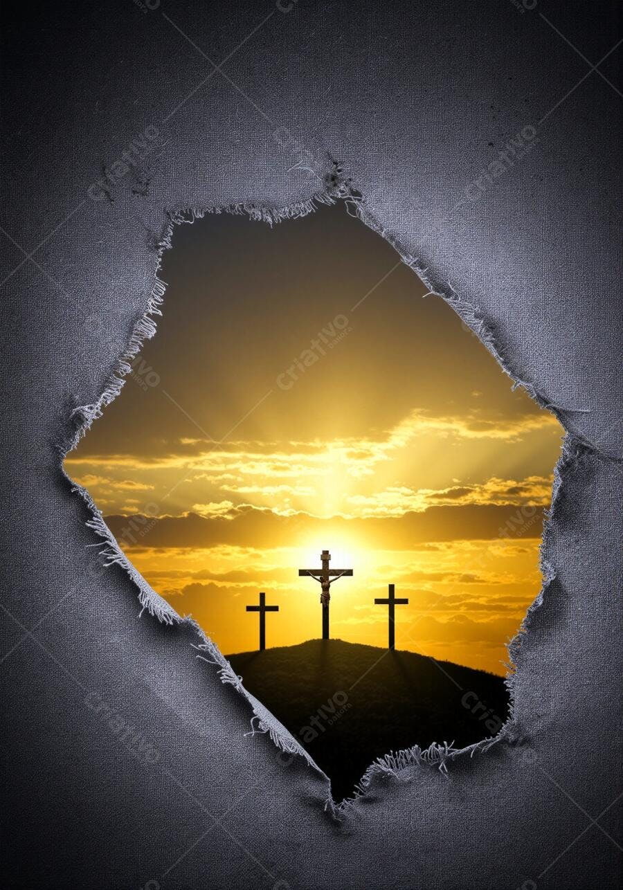 Crucifixão ao Pôr do Sol
