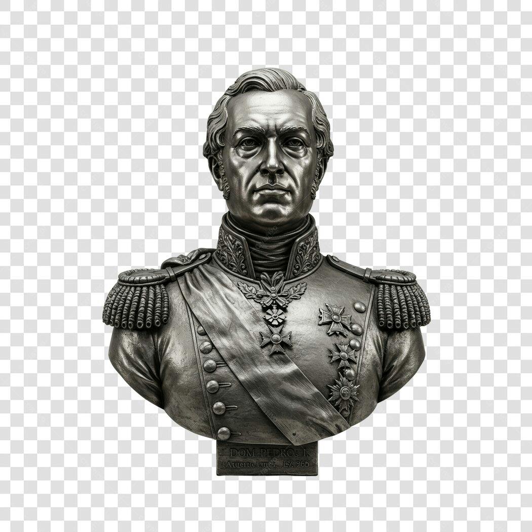 Icone Dom Pedro I PNG com fundo transparente