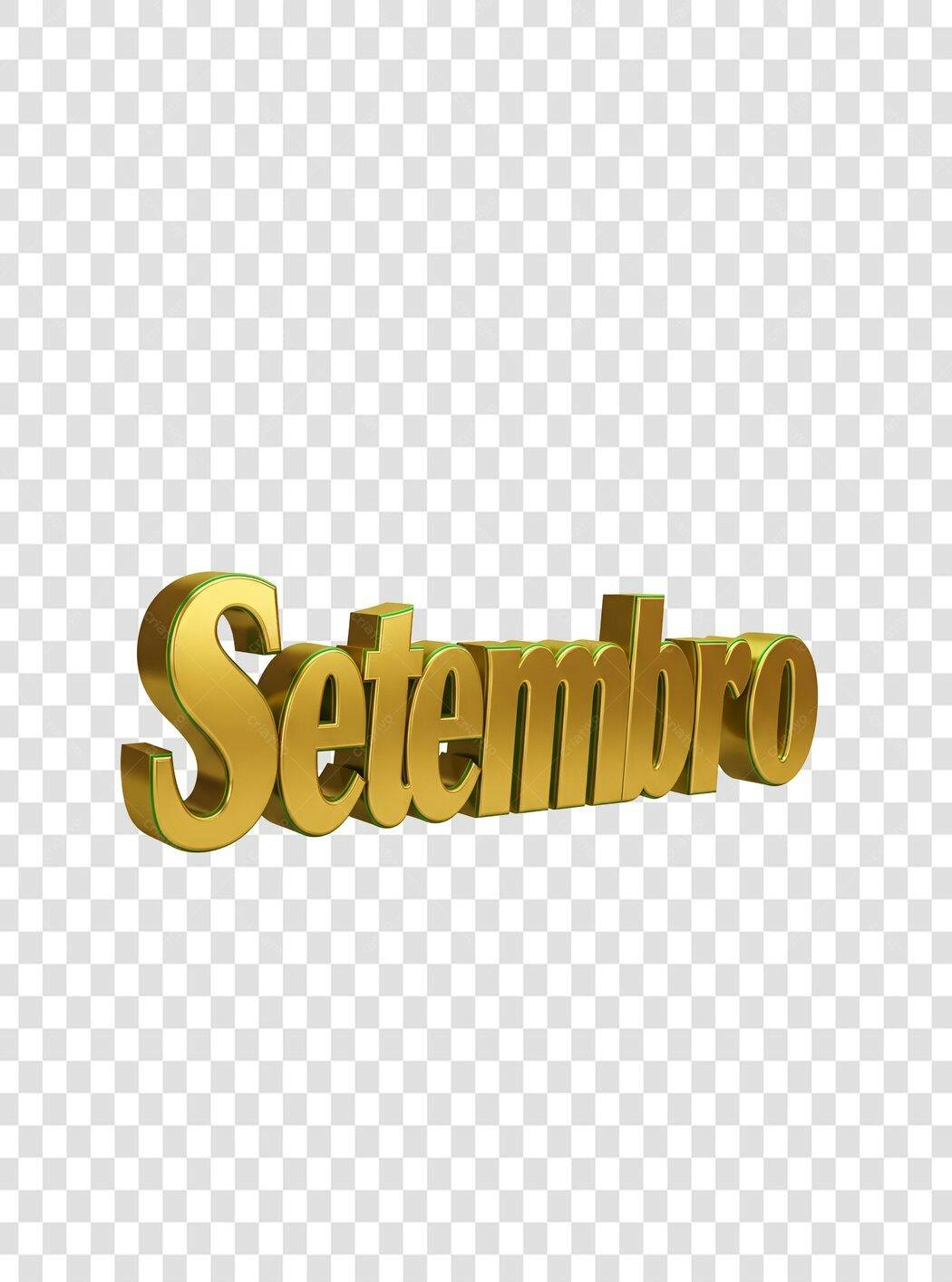 Icone Setembro Dourado PNG com fundo transparente