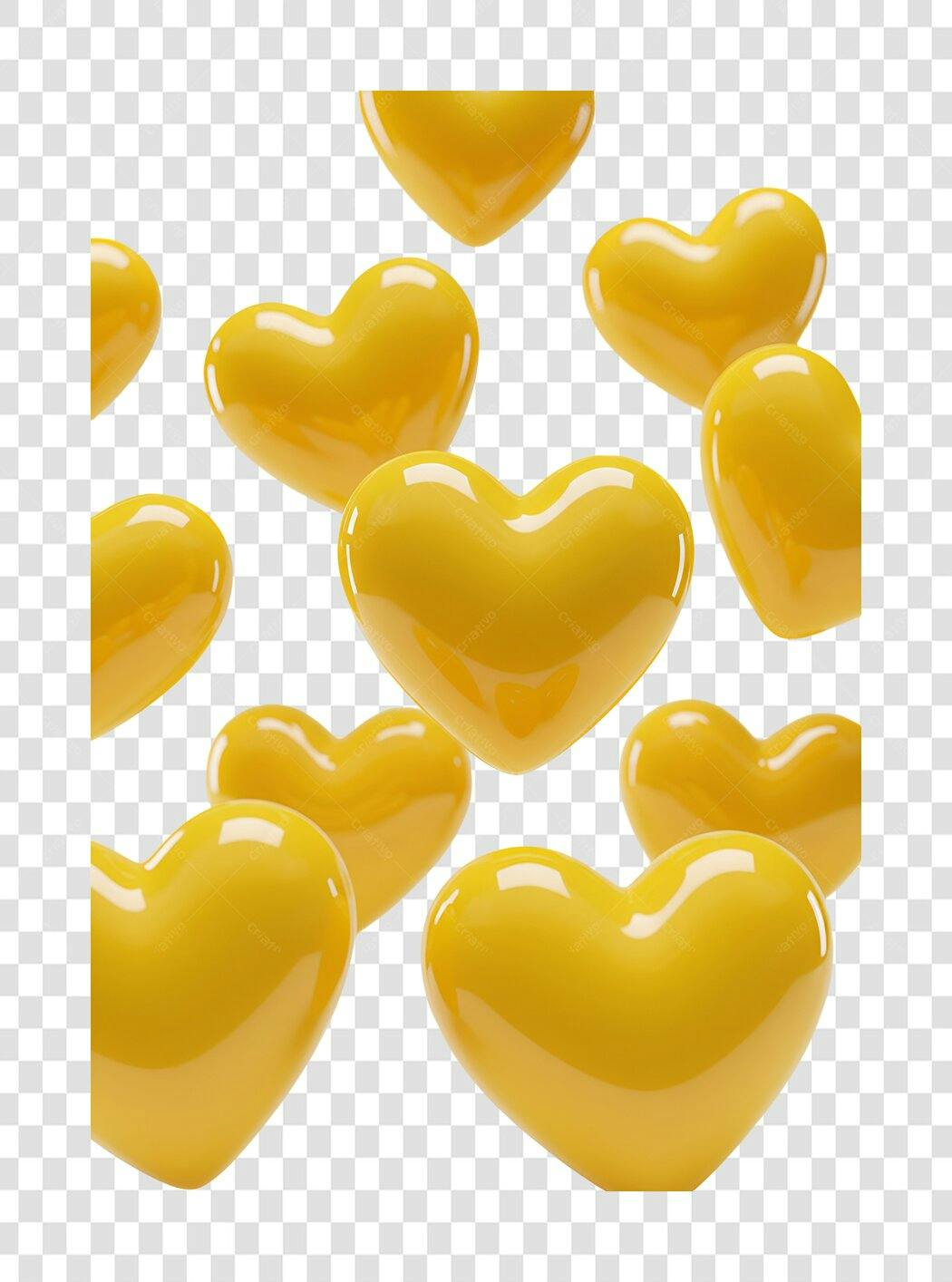 Icones Dia dos Namorados PNG com fundo transparente