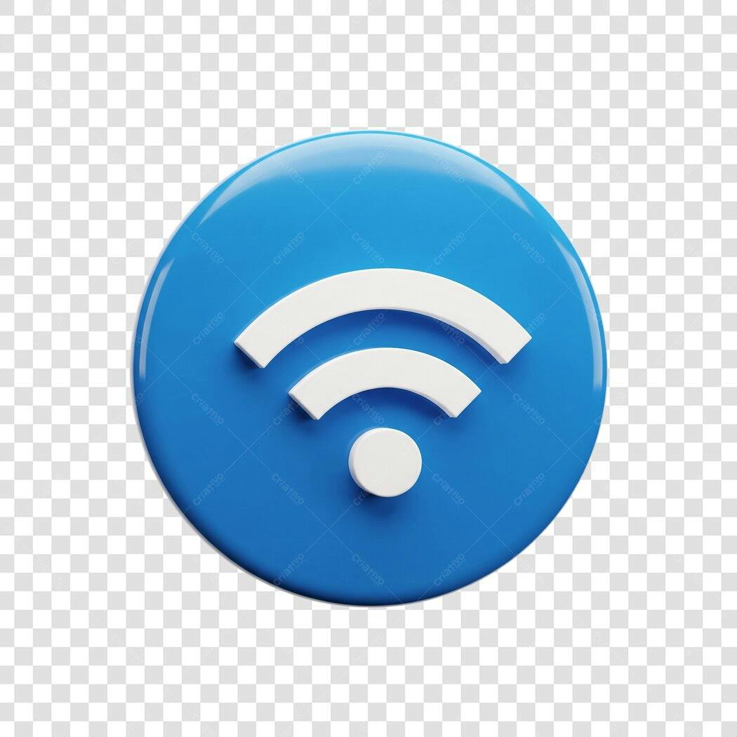 Ícone Wifi PNG com fundo transparente