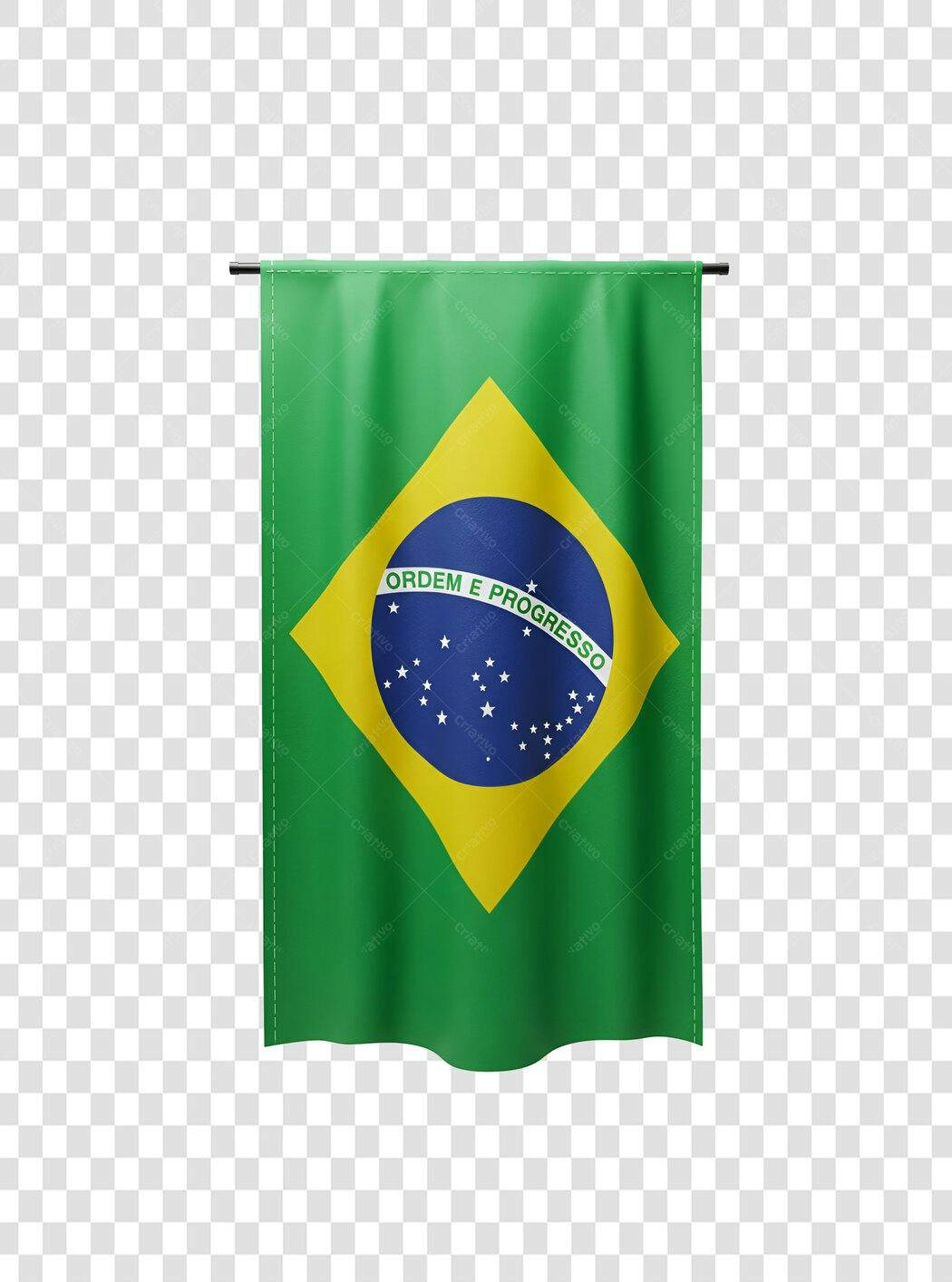 Bandeira Brasil PNG com fundo transparente