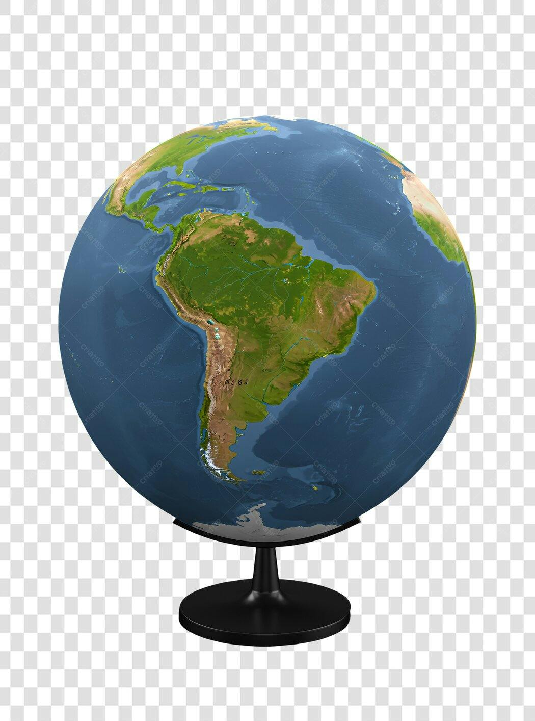 Icone Globo terrestre PNG com fundo transparente