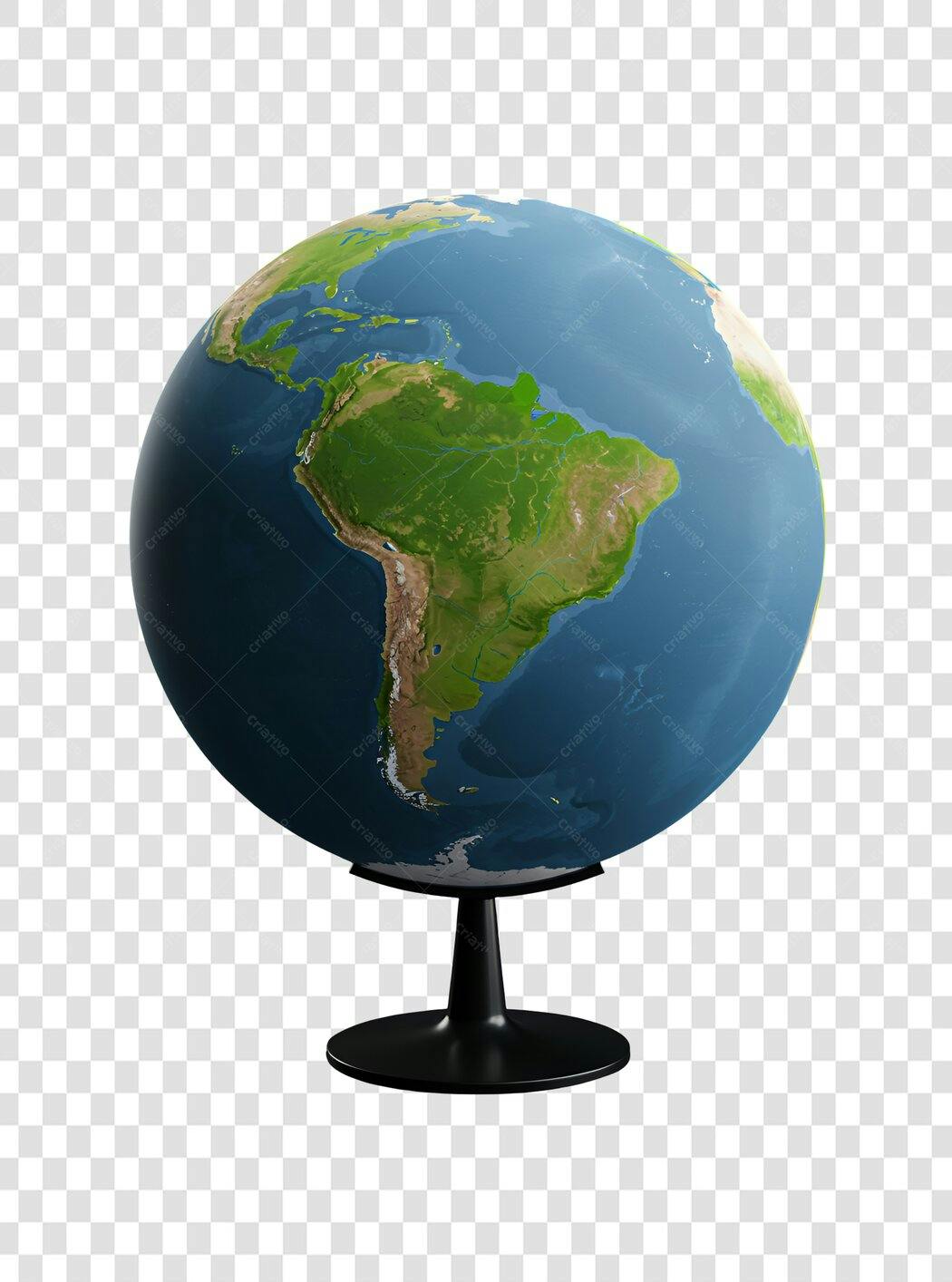 Icone Globo terrestre PNG com fundo transparente