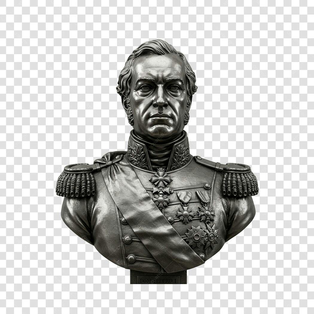 Icone Dom Pedro I PNG com fundo transparente
