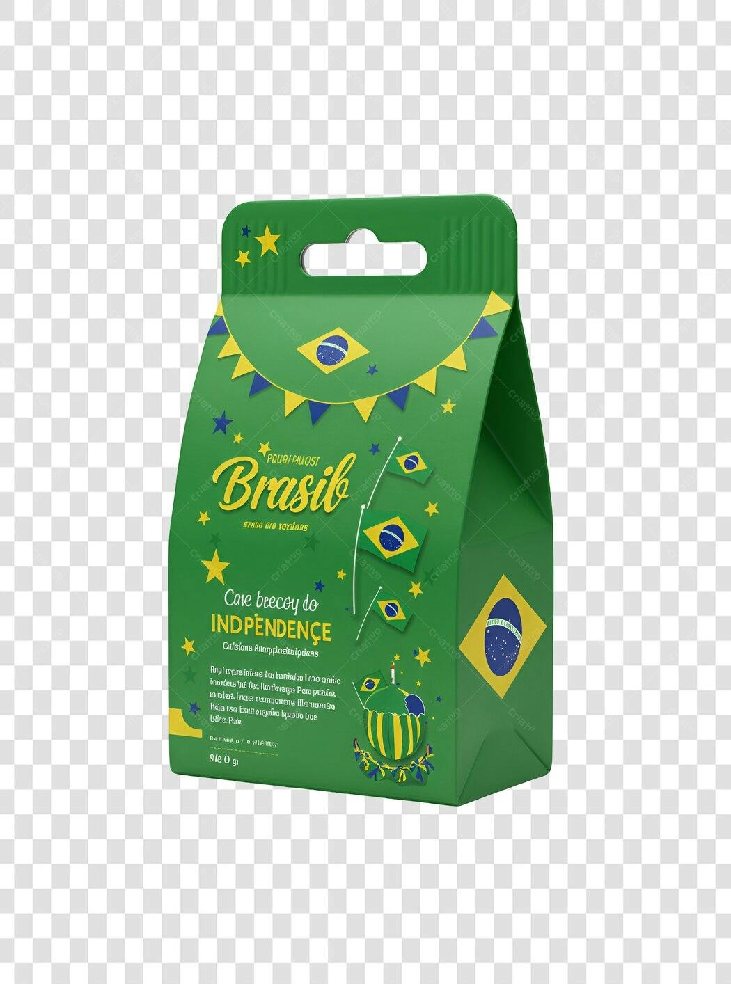 Embalagem PNG para 7 de Setembro com fundo transparente