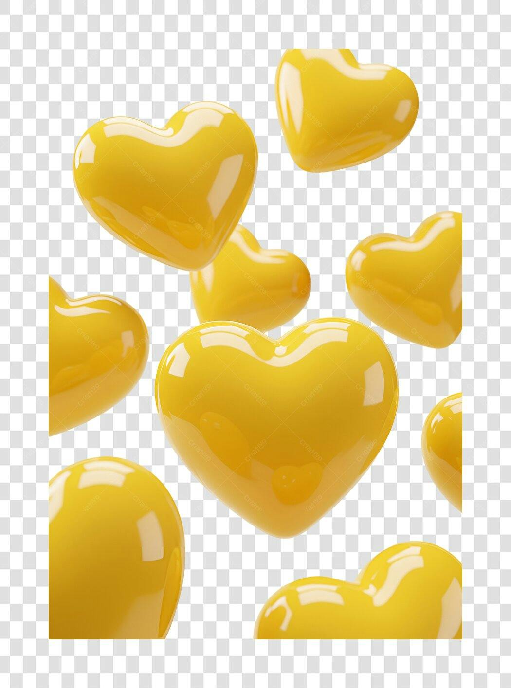 Icones Dia dos Namorados PNG com fundo transparente
