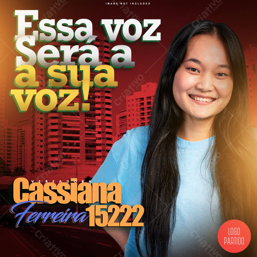 Flyer de Campanha Política PSD Editável