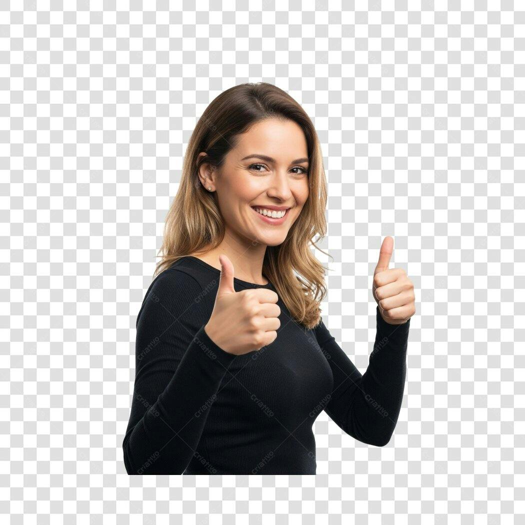 Icone Aprovação Mulheres PNG com fundo transparente