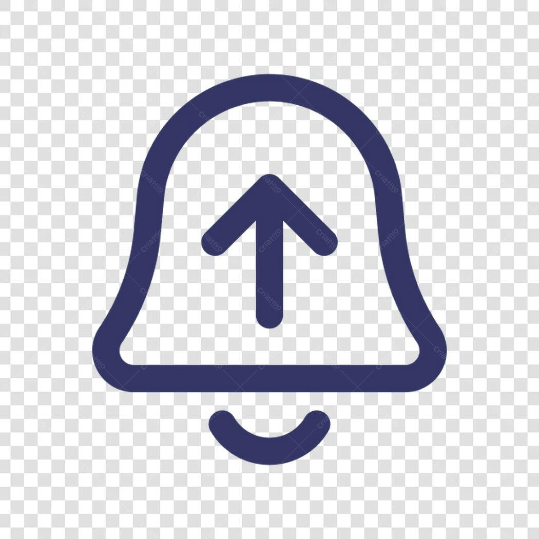 Ícone Notificação Upload PNG com fundo transparente