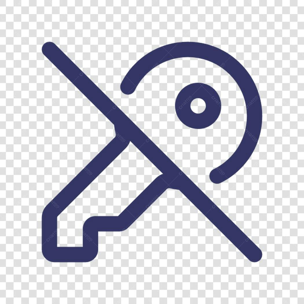 Icone Proibido Usar Serra Circular PNG com fundo transparente