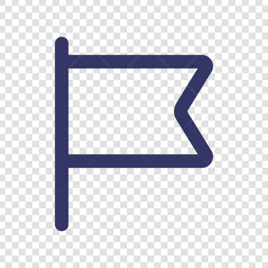 Icone Bandeira PNG com fundo transparente