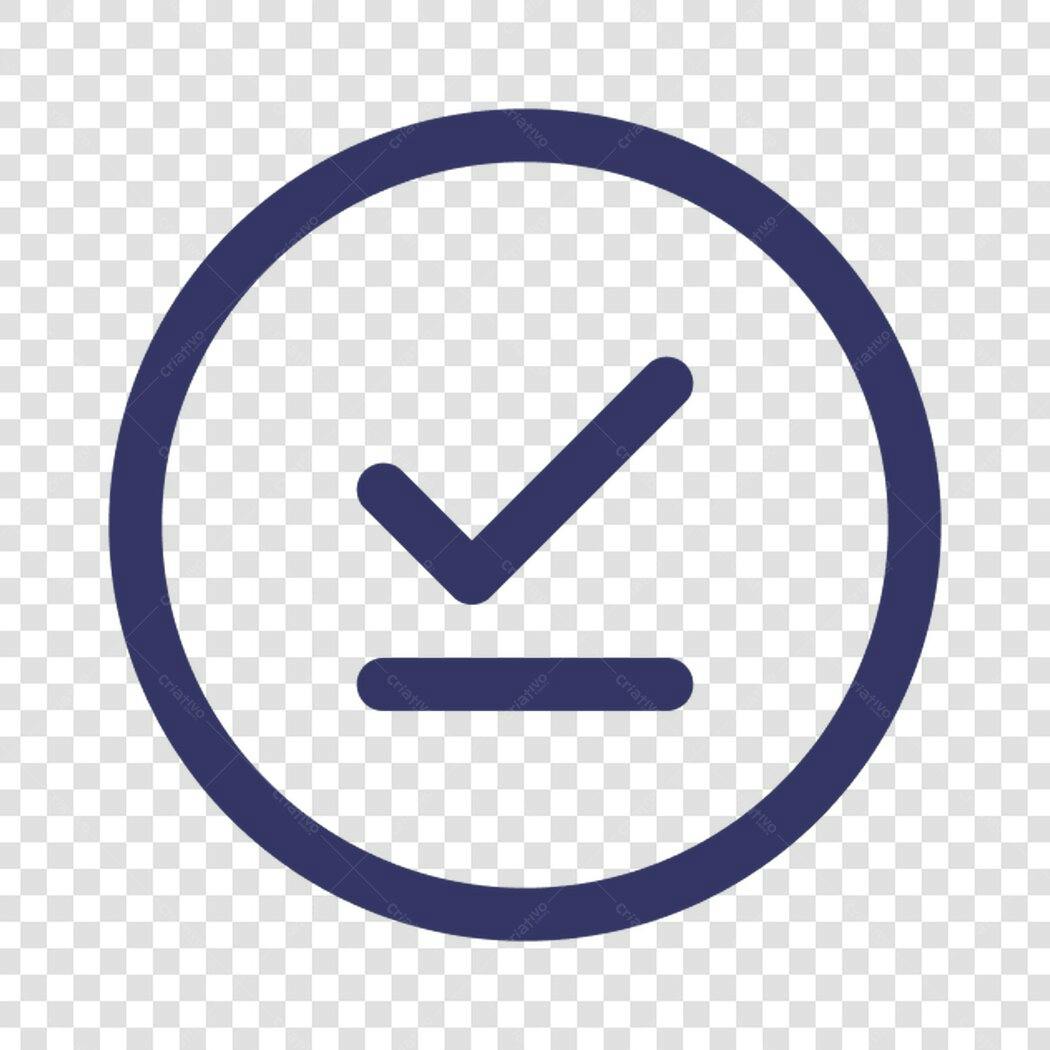 Ícone Download Completo PNG com fundo transparente