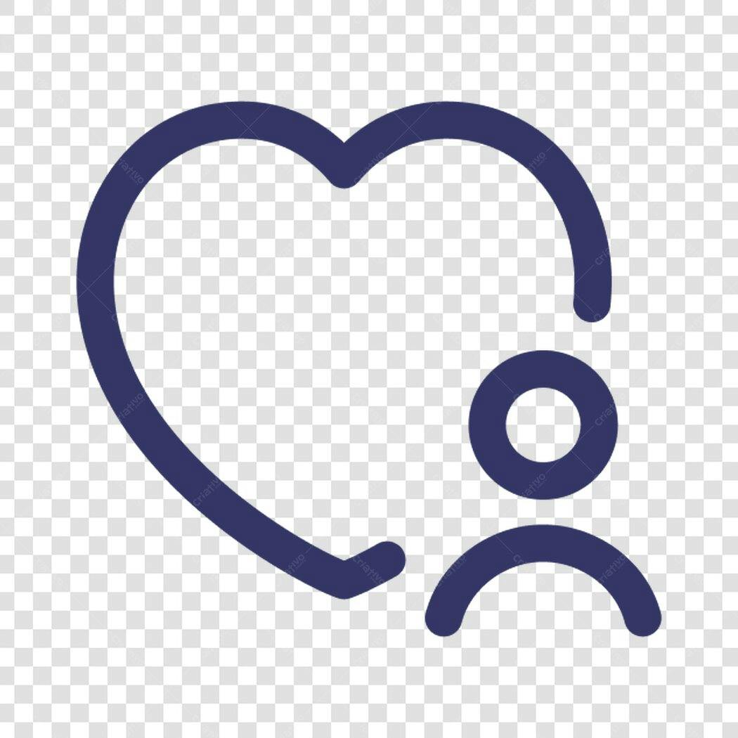 Ícone Amor e Pessoa PNG com fundo transparente